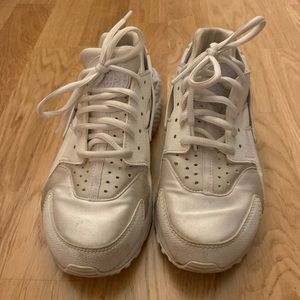 Nike Women’s Air Huarache White Sneakers